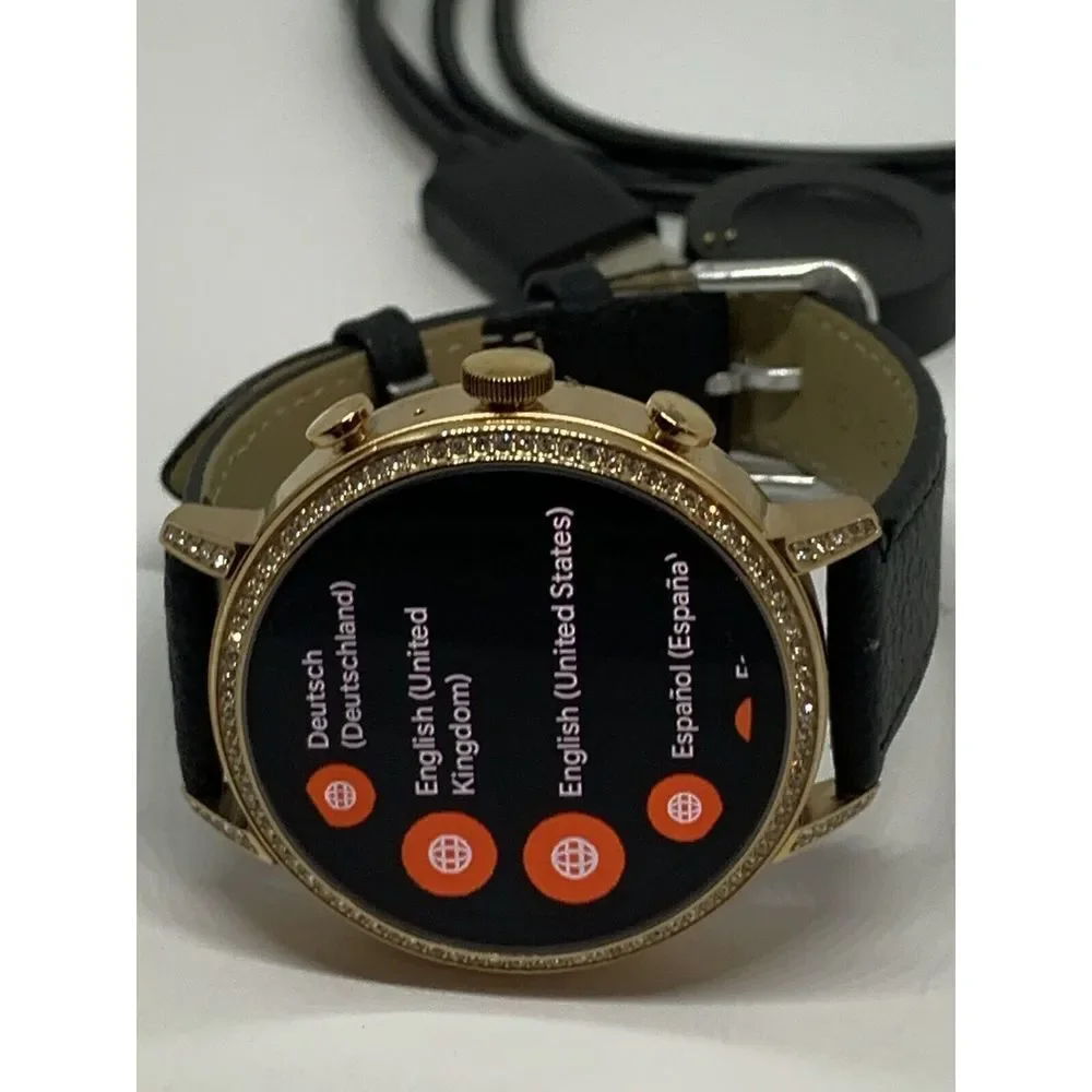 Fossil Gen 4 Authentic Digital Dial Smart Watch Custom Band FTW6011 QT517